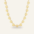 Diya Heart Link Necklace