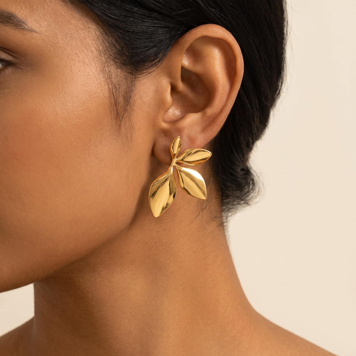 Mira Petal Studs - view 3