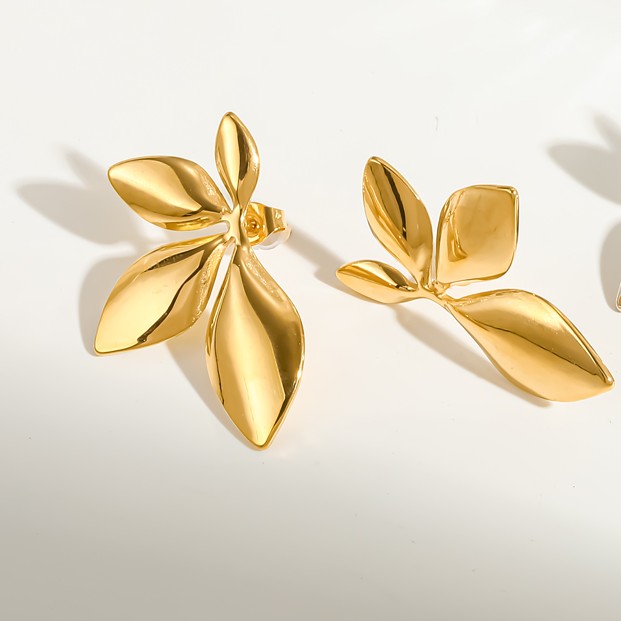 Mira Petal Studs - view 4