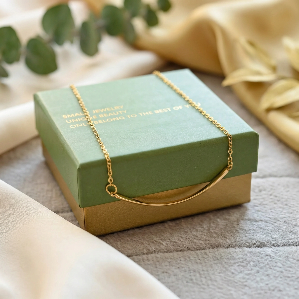 Thea Arc Bar Necklace - view 3