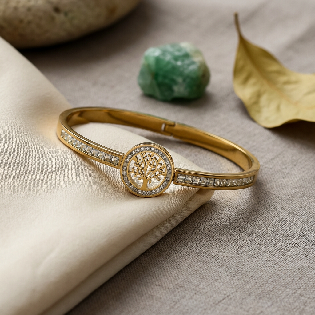 Vida Tree of Life Bangle - view 4