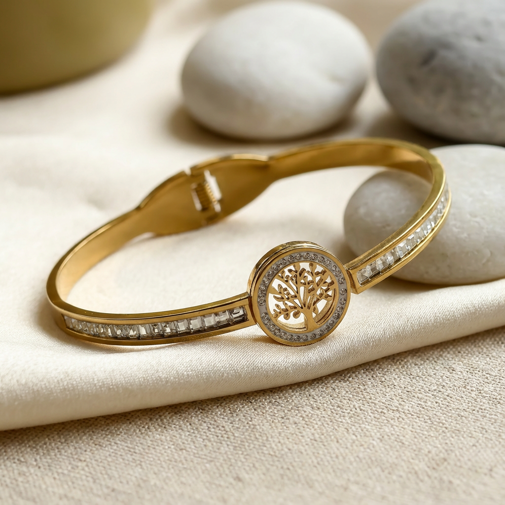 Vida Tree of Life Bangle - view 2