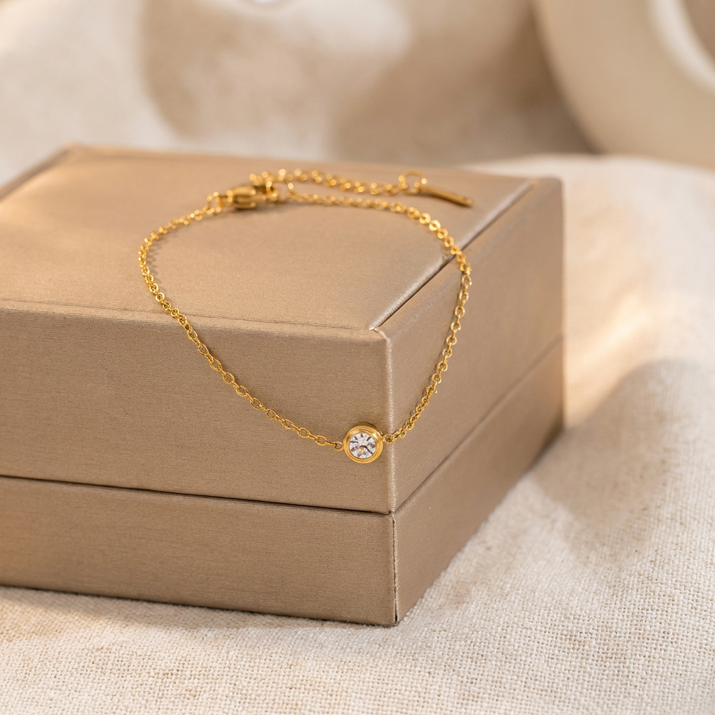 Astra Solitaire Bracelet - view 4