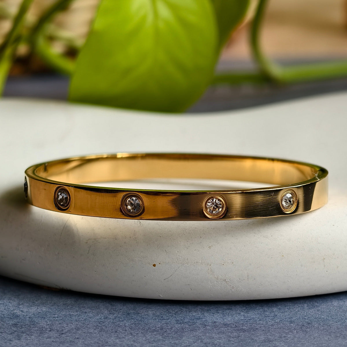 Rani Rhinestone Bangle - view 3
