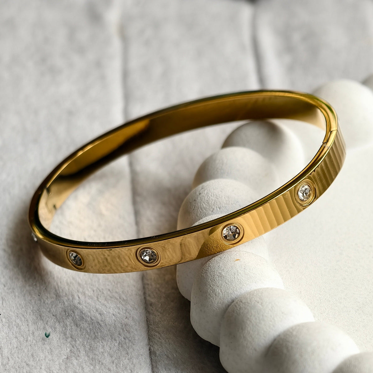 Rani Rhinestone Bangle - view 4
