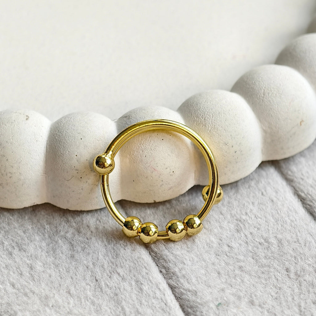 Pia Double Bead Ring - view 3