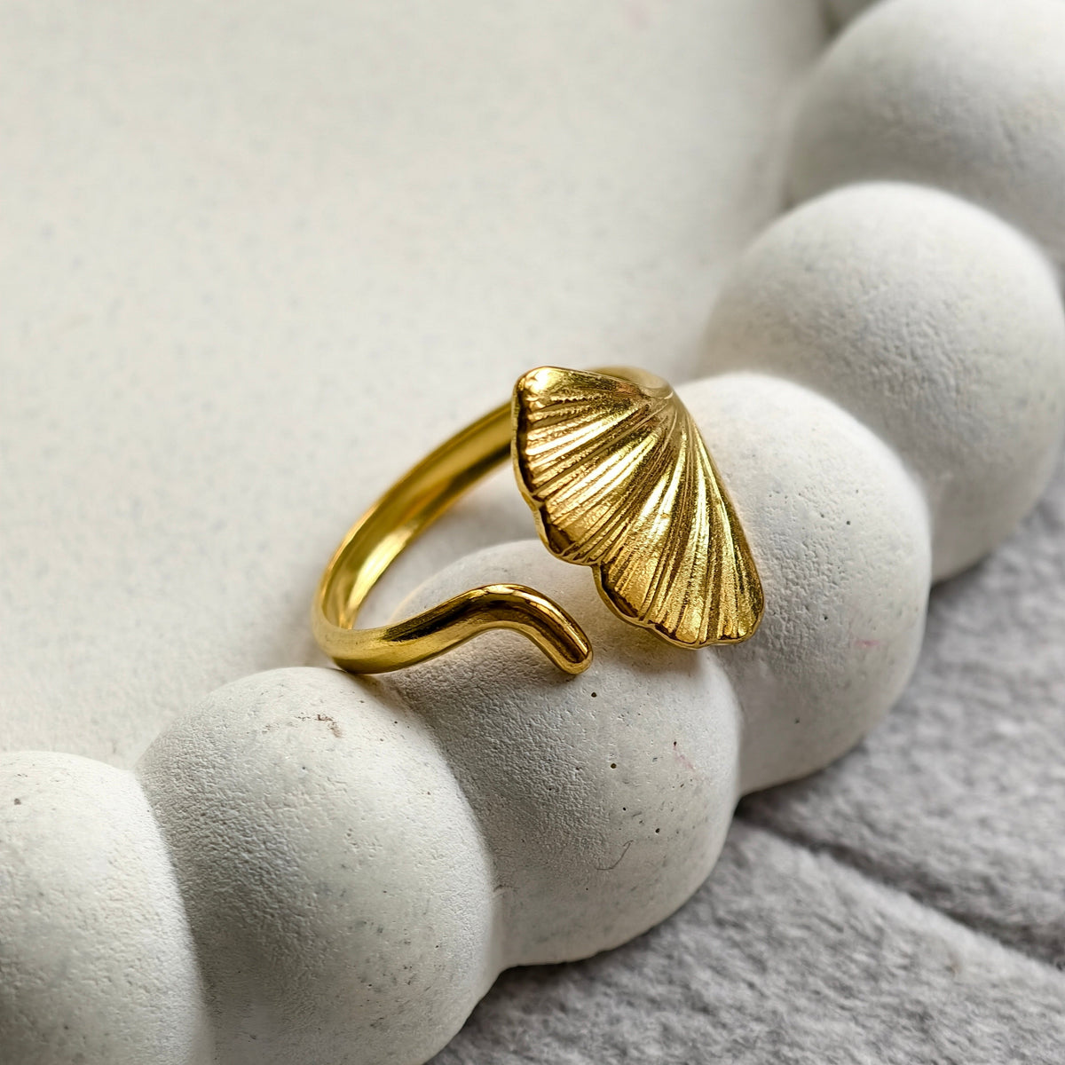 Wren Ginkgo Ring - view 3