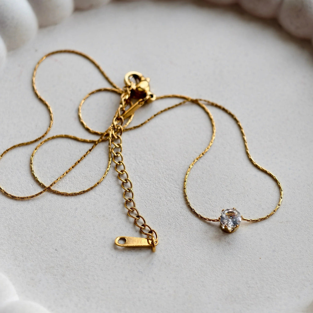 Astra Solitaire Necklace - view 5
