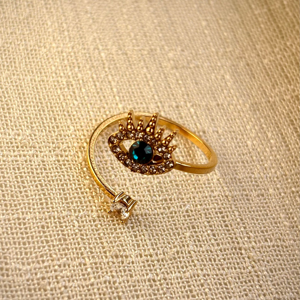 Zoya Evil Eye Ring - view 4