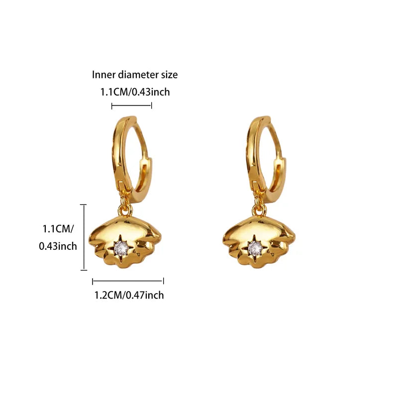 Skye Cloud and Star Earrings - view 3