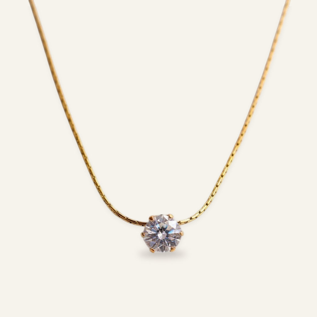 Astra Solitaire Necklace