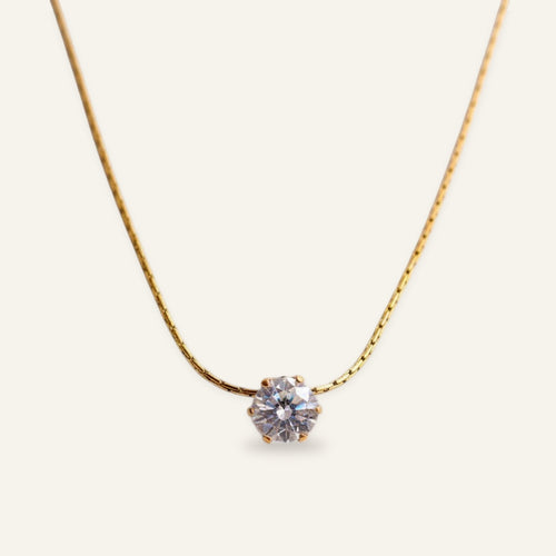 Astra Solitaire Necklace
