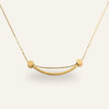 Joy Curved Bar Necklace