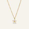 Juhi Flower Pendant Necklace