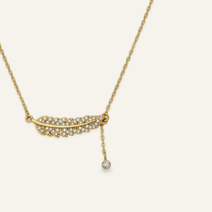 Laurel Leaf Pendant Necklace