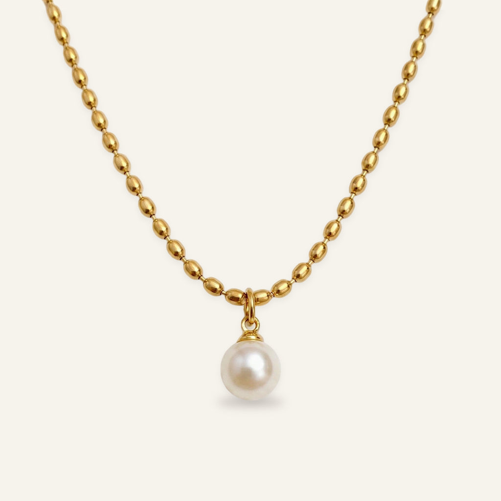 Mae Pearl Drop Choker
