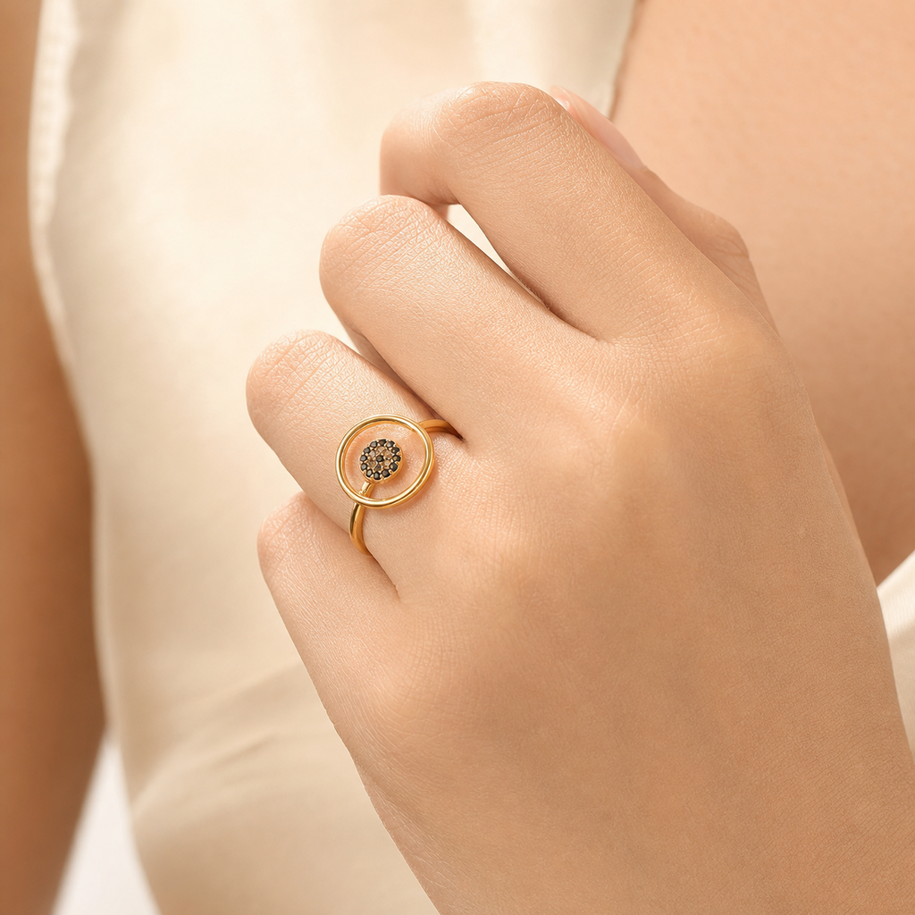 Kira Zircon Open Ring - view 2