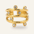 Naina Zircon Open Ring
