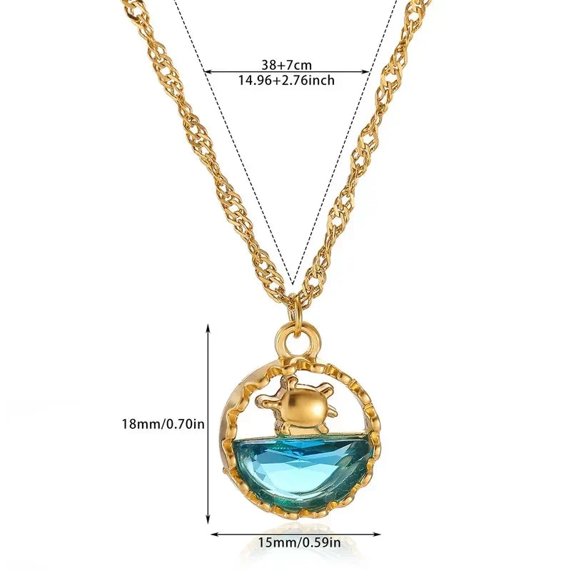 Nami Turtle Pendant Necklace - view 5
