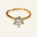 Navya Zircon Solitaire Ring