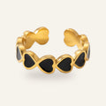 Nyx Black Heart Ring