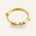 Pia Double Bead Ring
