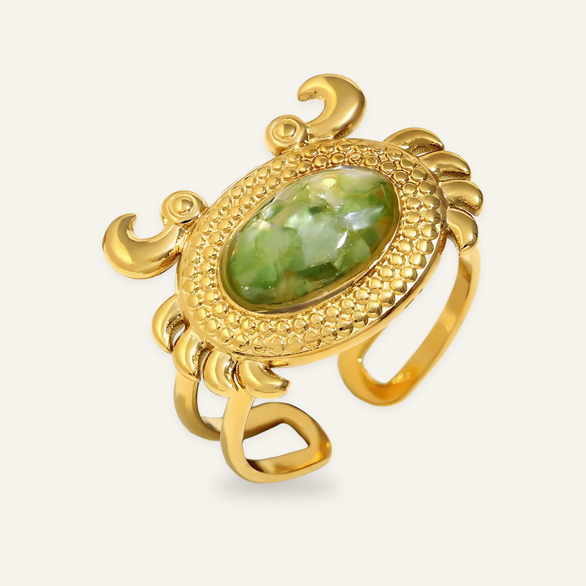 Rio Crab Open Ring