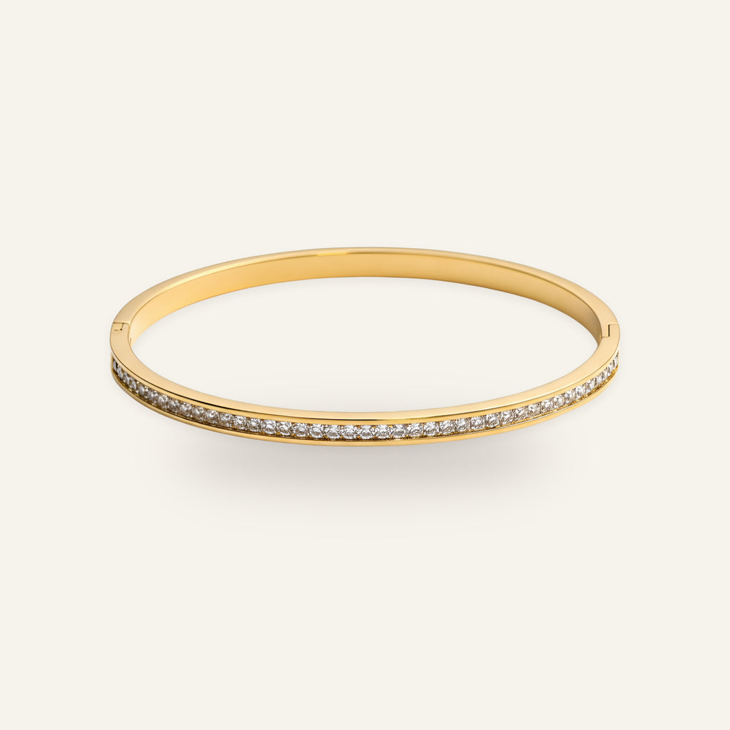 Sana Crystal Line Bangle
