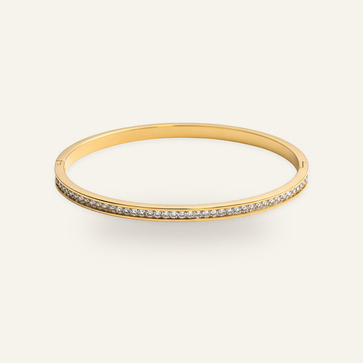 Sana Crystal Line Bangle