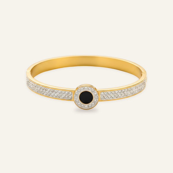 Sitara Halo Circle Bangle