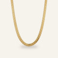 Tessa Herringbone Chain Necklace