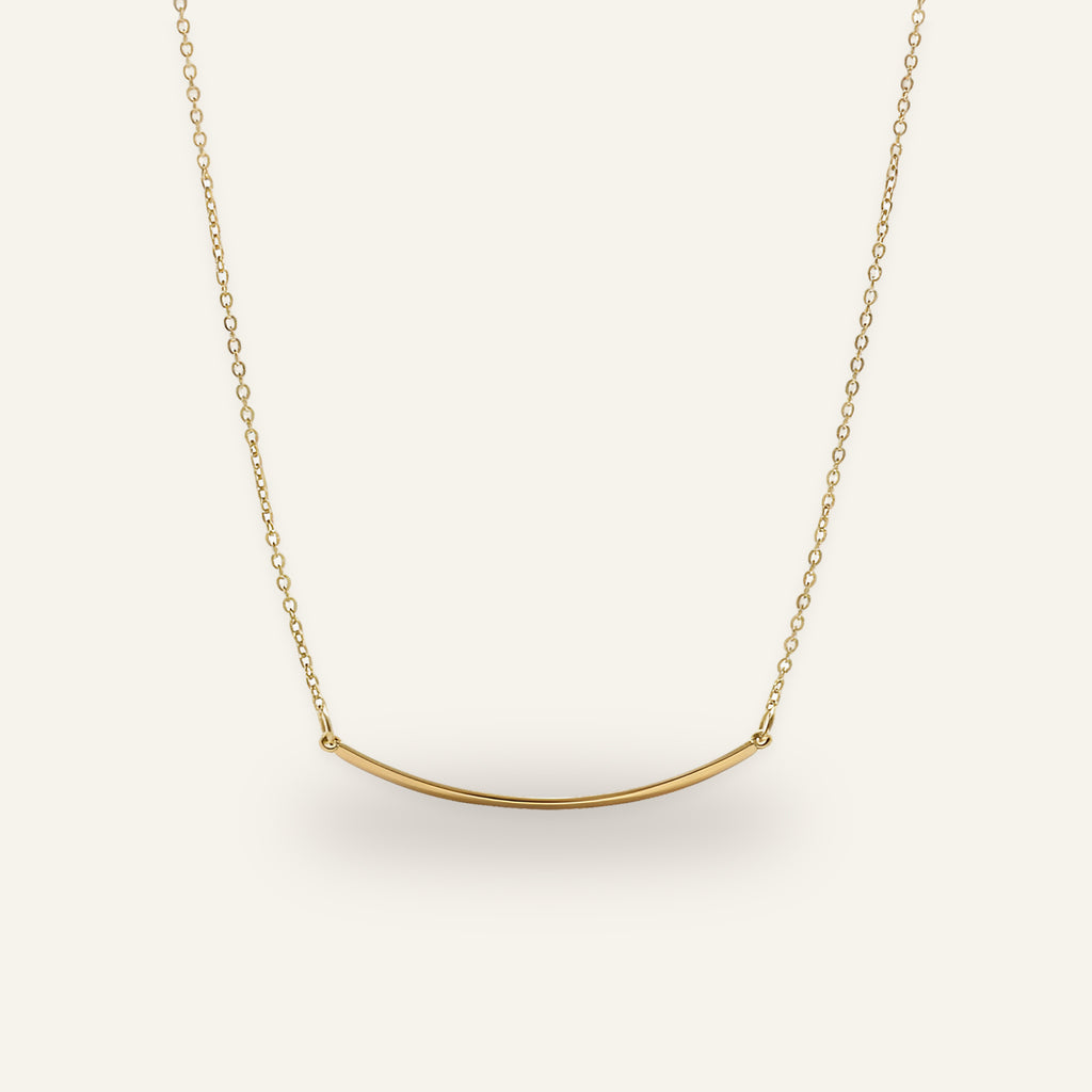 Thea Arc Bar Necklace