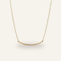 Thea Arc Bar Necklace