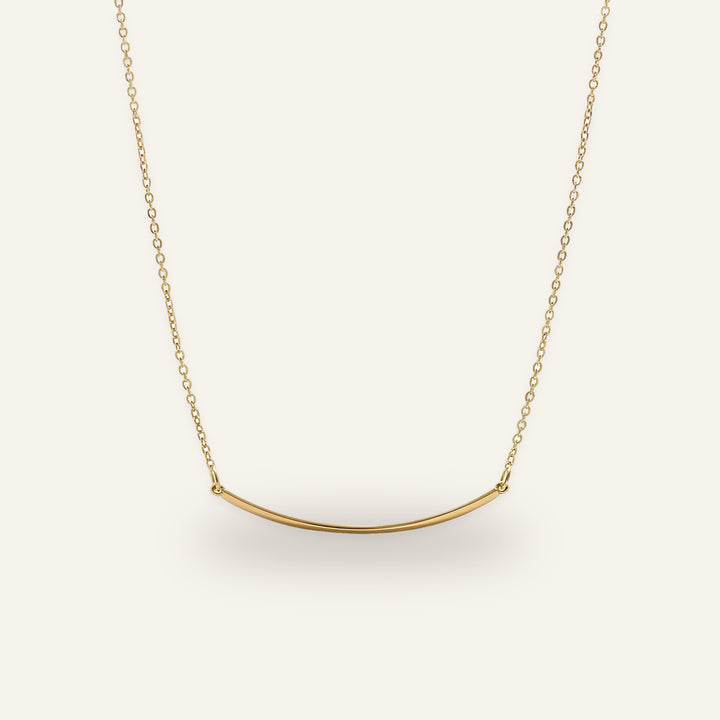 Thea Arc Bar Necklace