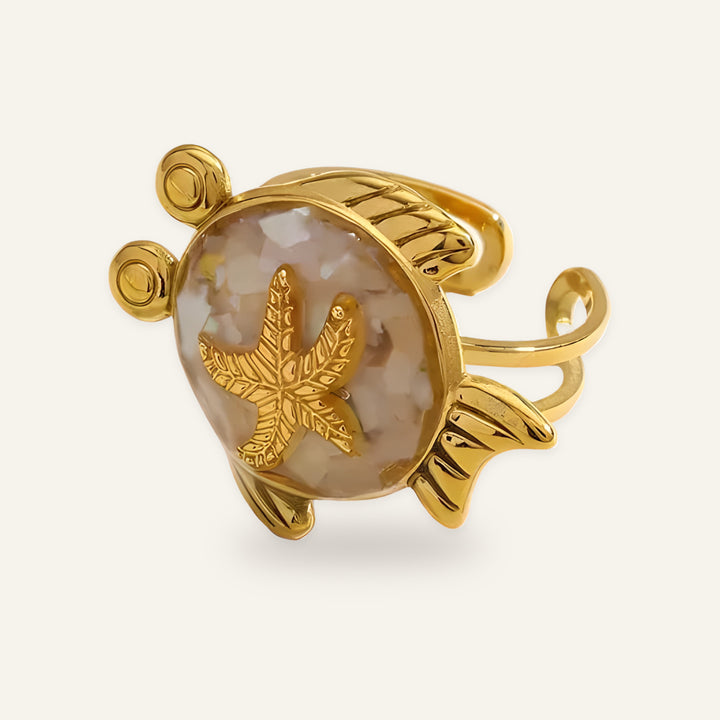 Ziva Starfish Open Ring